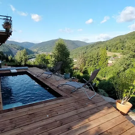 Au De Jo Avec Acces A L'espace Piscine Et Jacuzzi Apartment Muhlbach-sur-Munster